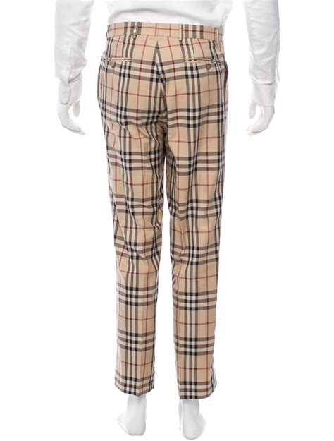 burberry trousers men's